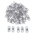thumbnail image 2 of 50 Pcs Connecteurs de Clé Double Extrémité Clip 360 Degrés Grand, 2 of 8