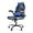 Blue, variant on Ergonomic Computer Gaming Desk Chair, PU Leather with Adjustable Lumbar Support and Headrest, Flip-Up Armrests Swivel Wheels & Reclining Chair for Adults and Teens
