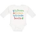 thumbnail image 3 of Inktastic North Carolina Grandma Loves Me Boys or Girls Long Sleeve Baby Bodysuit, 3 of 5