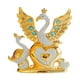 thumbnail image 1 of Adorno de cisne Baoblaze estatua del cisne Oro, 1 of 5