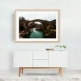 thumbnail image 5 of Ancient Stone Bridge over River. Roman Bridge Cangas de Onis - Cangas de Onís Spain Photography Bridge Water Architecture Autumn Landscape Scenic Oak Framed Wall Art Print 5 x 7 inches, 5 of 6