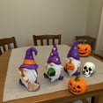 thumbnail image 5 of Halloween Gnomes Decorations for Home, Set of 3 Resin Funny Garden Gnomes Statues for Outdoor Decor, Halloween Pumpkin Elf Figurine Gift for Table Centerpiece Decor, 5 of 9