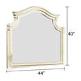 thumbnail image 2 of Traditional Wood Mirror for Bedroom | Adds Elegance to Space | Crafted from Solid and Manufactured Wood | Pairs Well with Dresser, 2 of 2