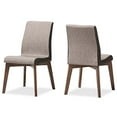 thumbnail image 1 of Baxton Studio Chaise de Salle à Manger Mi-Siècle Moderne, Gris (Ensemble de 2), 1 of 2