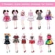 thumbnail image 3 of Doll Clothes, 35 Pcs Clothes Doll Accessories (Random Style), 3 of 4