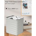 thumbnail image 3 of Cartucho de tóner TRUINK 6500/6505 de alto rendimiento 106R01597 negro, paquete de 2, 3 of 6