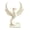 White, variant on fuxzkrlz 3D Printed Phoenix Figurine Modern Minimalist Abstract Phoenix Statue Sculpture Desktop Decoration for Home Office Living Room