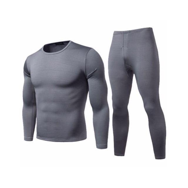 Minnieouse Calzoncillos largos térmicos para hombre Ropa interior Gris Minnieouse AP013787-01