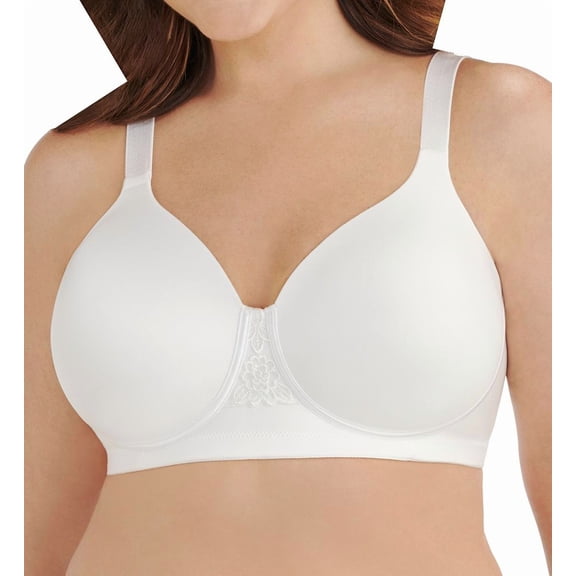 Women's Vanity Fair 71380 Beauty Back Full Figure Wirefree Bra (Star White 34H)