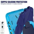 thumbnail image 5 of For Samsung Galaxy Tab Active4 Pro/Tab Active5 Pro 10.1 inch Case, 360 Rotatable Handle Stand, Shoulder Strap, Drop-Proof Design, NavyBlue Blue, 5 of 7