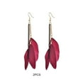 thumbnail image 4 of Pendientes de borla Sonducket 2 uds. bohemios Rojo AP017046-05, 4 of 6