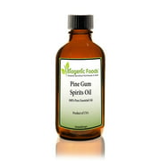 Pine Gum Spirits - Organic Pure Essential Oil of Pine Tree (NOT Rectified Paint Grade) (4 fl oz)