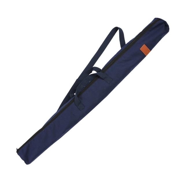 Bolsa de almacenamiento para cañas de pescar, con cierre de cremallera, ideal como regalo para hombres, ideal para viajes y almacenamiento de cañas de Azul 120cm