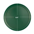 thumbnail image 4 of 6.3″ & 8.6″ Edge Collection Green Plastic Plates Combo Set, 24-Piece Elegant Disposable Dinnerware for 12 Servings, Party & Event Use, 4 of 6