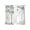 Green, variant on Watercolor Forest Green Sheer Curtains 72 Inch Length 2 Panels Set, Vintage Branches Leaves Voile Window Treatment Rod Pocket Curtains Sheers Drapes for Bedroom/Living Room/Kitchen 52"x72"x2