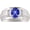 Black Vermeil, variant on Mens Blue Star Sapphire Ring 925 Sterling Silver Oval Cabochon Lindy Gemstone Wedding Engagement Ring Silver 8.5