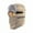Beige, variant on Winter Windproof Cold-Proof Thick Fleece Lined Hat with Face Mask - Helmet-Compatible Warm Hood for Cycling Scooter Outdoor, Breathable Cold Weather Winter Outdoor Gear