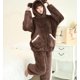 thumbnail image 3 of Conjunto de pijama de franela para mujer, ropa de dormir cálida y suave, pantalones sueltos con capucha, ropa de casa de invierno, 3 of 5