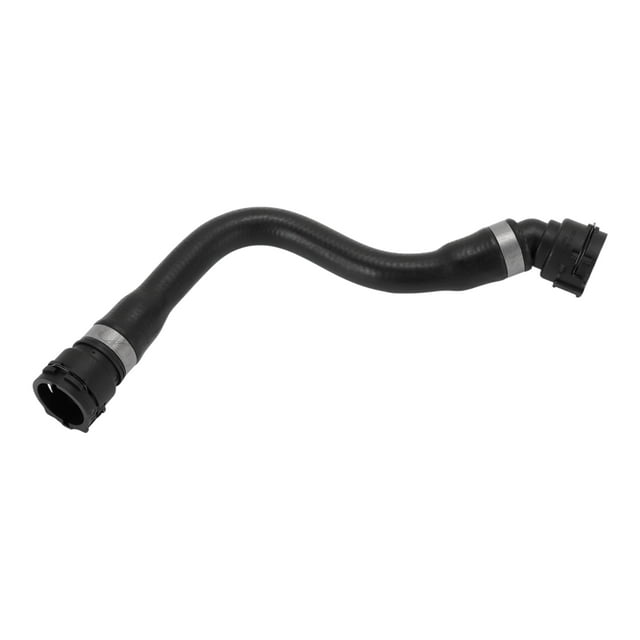 Manguera del radiador Unique Bargains Calentador Manguera No.17128634285 para BMW 2015-2019 serie 3 Manguera de refrigerante de goma negra 1 Pc