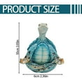 thumbnail image 3 of Clearance! WOCACHI Sea Turtle Meditation Home Decor Creative Leisure Meditation Turtle Ornament, 3 of 7