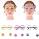 thumbnail image 4 of Ounissouiy Hanging Disco Ball Glasses Eyewear New Gras Silver Mardi Year Costume Party Type3 NO3, 4 of 6