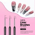 thumbnail image 4 of NeoMart-Nail Art Brushes, Nail Brush Set With Nail Stand, Nail Holder For Painting Nails, Nail Art Tools, Nail Design Tools, 11PCS Nail Brushes For Nail Art, 5PCS Nail Dotting Tool, Nail Art Palette, 4 of 14