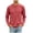 Red, variant on HAiming Men's Long Sleeve Shirts Casual Solid Color Round Neck Pullover Base Tops Plus Size Soft Pajamas Loungewear