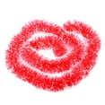 thumbnail image 2 of Tinsel Luxury Festival Plastic Tinsel Brush Garland Christmas Tree Decorations Red Plastic, 2 of 6