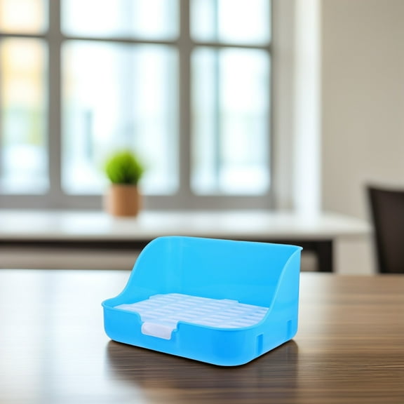 LOLIPPYY Pet Litter Box for Rabbits and Small Animals with Practical Cage Toilet Design