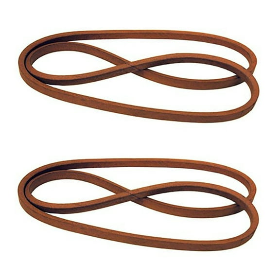 RAParts 12426 Set of Two Pump Drive Belts 75.50" Fits Exmark Lazer Z 109-3388 Fits Toro Titan 109-8069 126-9835