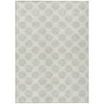 thumbnail image 2 of Addison Rugs Chantille Indoor/Outdoor Transitional Circles Ivory Washable Rectangle Rug, 5' x 7'6", 2 of 6