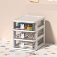 thumbnail image 3 of Organizador de cajones pequeños BuyWeek Caja de almacenamiento de escritorio Plástico, 3 of 5