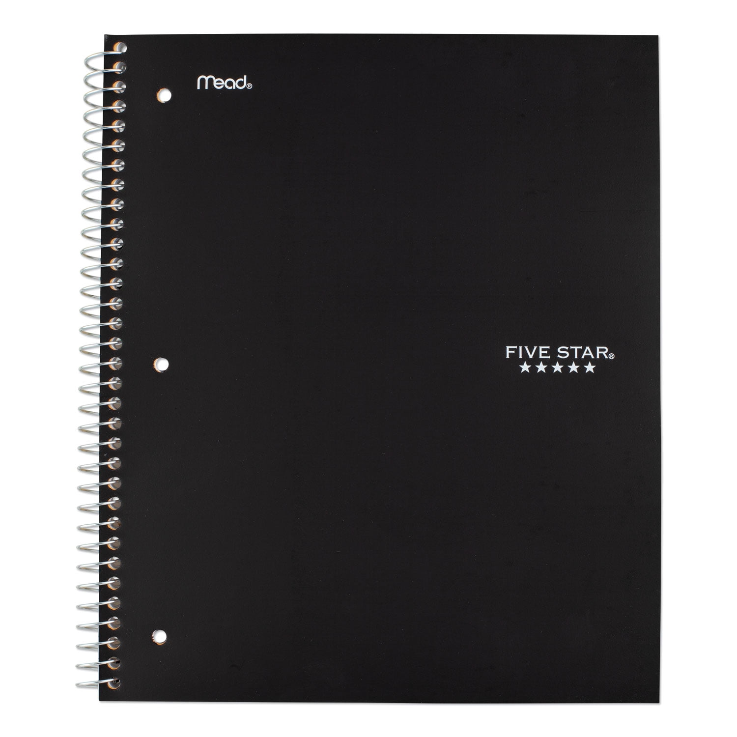 Mead Wire Bound Notebook, 5 Subjects, College Rule, Assorted Color Covers, 11x8.5, 200 Sheets