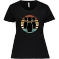 thumbnail image 3 of Inktastic Bowling Sunset for Bowler Silhouette Bowling Pins Women's Plus Size T-Shirt, 3 of 5