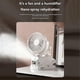 thumbnail image 5 of Four Speed Sprays Fan with Charging Capability, Mini Fan with Pedestal Clip, Suitable for Home and, 5 of 5
