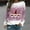 Pink, variant on Hatchima Fall Sweatshirts for Women,Women's Winter Printed Loose T-Shirt,Long Sleeves Blouse,Round Neck Casual Tops