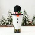thumbnail image 4 of Cubierta de botella de vino Árbol de Navidad Muñeco de nieve Ropa a prueba de polvo Champán Cerveza Sombrero Navidad Cocina Comedor Fiesta Kits de decoración para fiestas Muñeco de nieve Bewildely HA068255-02, 4 of 6