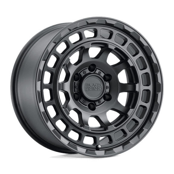 Black Rhino Chamber 17X8.5 6X114.3 0Et 71.5Cb Matte Black Wheel