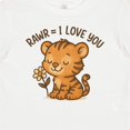 thumbnail image 4 of Inktastic Cute Tiger Rawr I Love You Toddler Design Boys or Girls Baby T-Shirt, 4 of 5