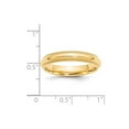 thumbnail image 6 of Auriga Fine Jewelry 14K Yellow Gold Migraine Comfort Wedding Band Size- 11 for Women, 6 of 6