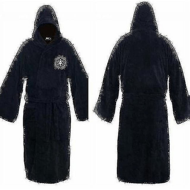 Albornoz con capucha de Star War, bata de baño Jedi Sith, bata de forro polar suave, regalo de Navidad