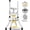 3/8″ Blade, variant on Commercial Vegetable Chopper with 1/4" Blade, Heavy-Duty Stainless Steel & Aluminum, Ergonomic Handle, 4 Non-Slip Feet for Restaurant Home