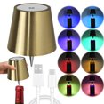 thumbnail image 1 of Lámpara Botella Inalámbrica Cálida Recargable Y Mesa LED RGB Regulable Al Tacto (M), 1 of 9