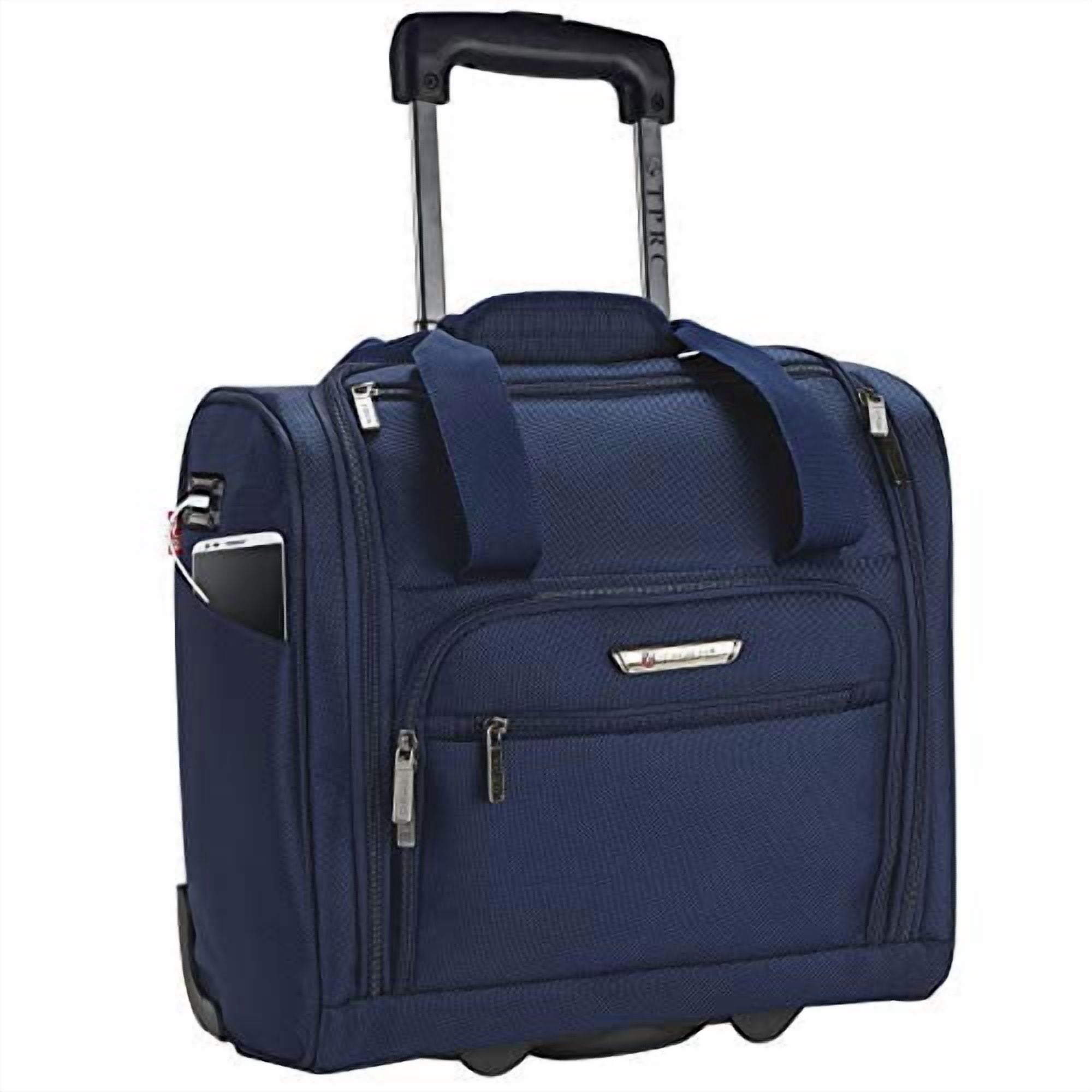 TCL 15" Underseater Rolling Carry-On Luggage, Blue