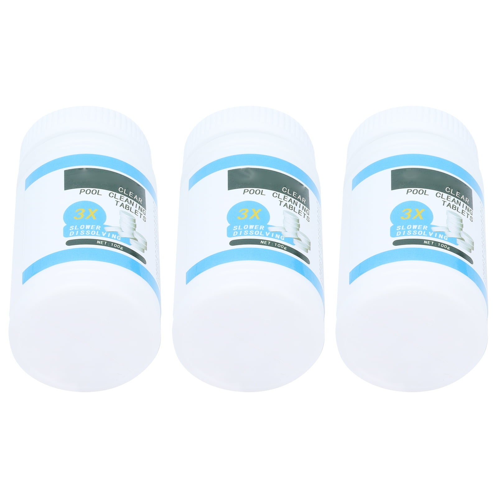Chlorine Pool Tablets, Swimming Pool Chlorinated Tablets Strong Long