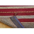 thumbnail image 4 of K2 Floor Style Andes Ruby Hand Made Cotton Chenille Area Rug, 4 of 4