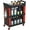 Blackred, variant on Auto Detailing Cart with Wheels,3 Tier Rolling Detail Cart with 12 Grooves, Car Wash Detail Trolley with 2 Hanging Plate & Hooks,Organizer Carts for Detailers Garage, Workshop, BlackRed
