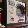 thumbnail image 2 of IDNA Minnesota Vikings 25.5" x 19.5" U.S. Bank Stadium Stadium Views Wall Art, 2 of 7