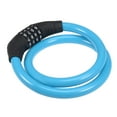 thumbnail image 5 of Unique Bargains Bike Cable Lock, 4 Digit Resettable Combination Lock, 2 Feet, 5 of 5