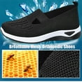 thumbnail image 3 of Orthopedic Walking Shoes for Women,2026 New Orthowalkway Womens Shoes,Woven Orthopedic Breathable Walking Sneaker Non-Slip Arch Support Slip on Shoes, 3 of 13